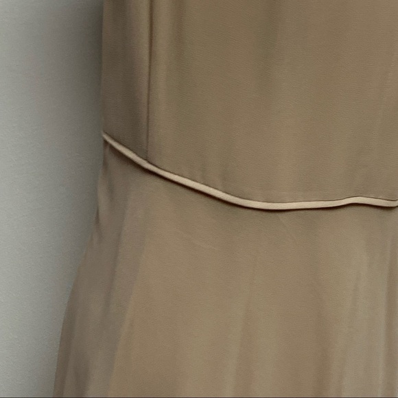 LE BOS | Size 10 | Champagne Embellished Sleeveless Dress & Sheer Jacket NWT - Picture 15 of 15